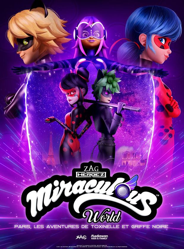 Miraculous World - Paris, as Aventuras de Shadybug e Claw Noir